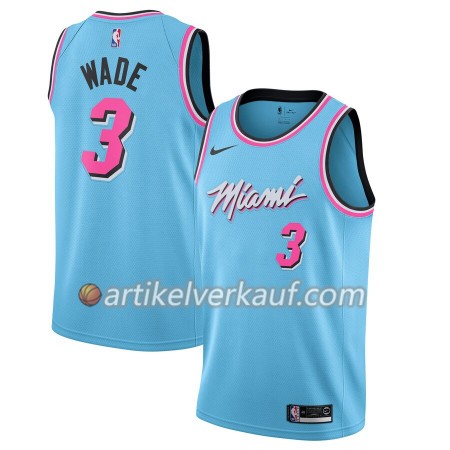 NBA Miami Heat Trikot Dwyane Wade 3 Nike 2019-2020 City Edition Swingman - Herren